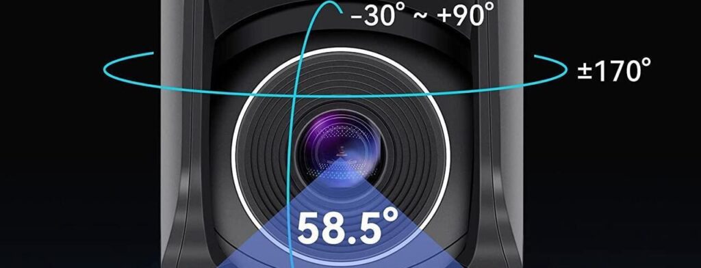 Camera PTZ Rocware có thể xoay ngang 170 độ