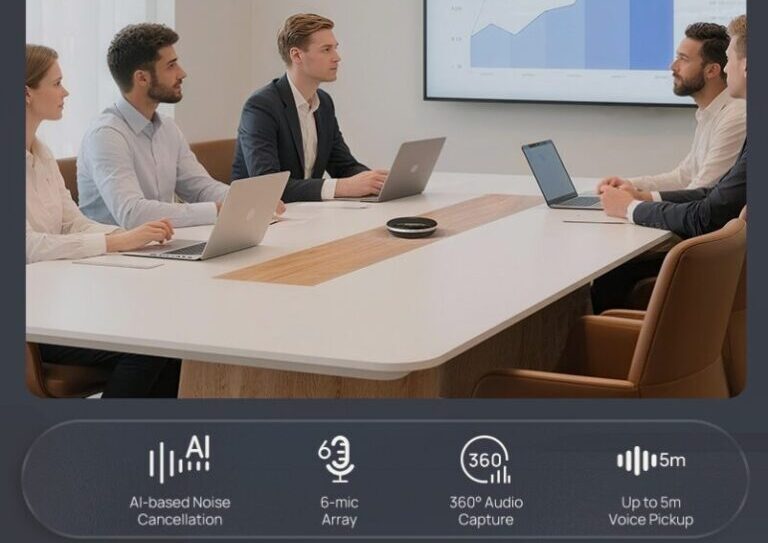 Loa hội nghị Yealink SP96 phù hợp phòng nhỏ đến vừa