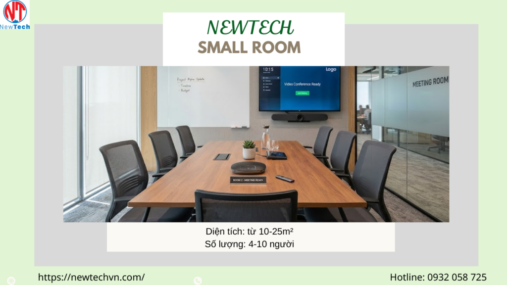 Newtech địa điểm cho thuê thiết bị họp trực tuyến uy tín, chính hãng