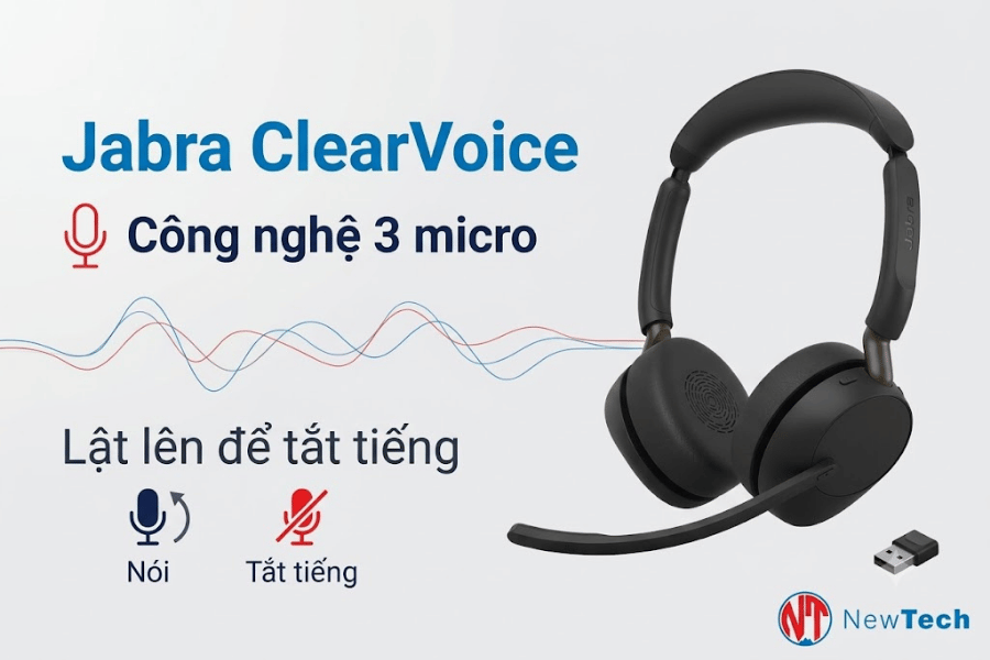 Jabra Evolve3 65 - Newtech